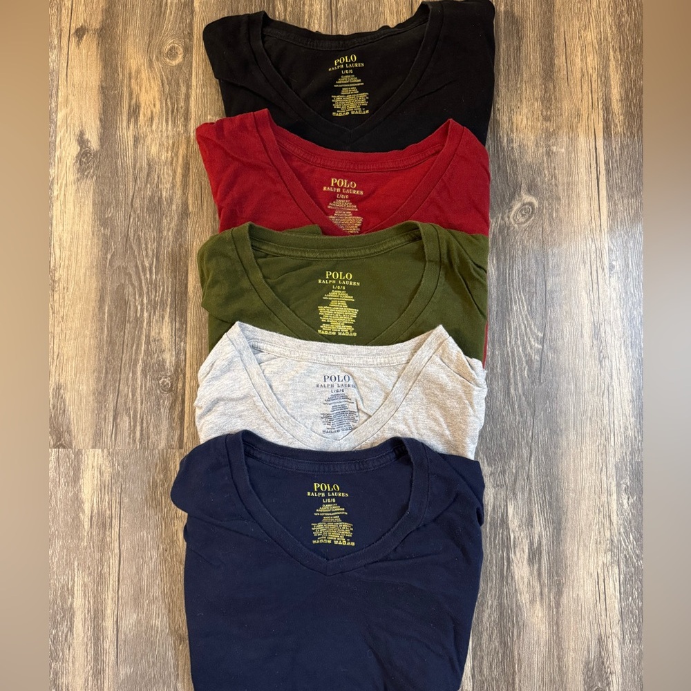 Men’s Ralph Lauren v neck tshirts